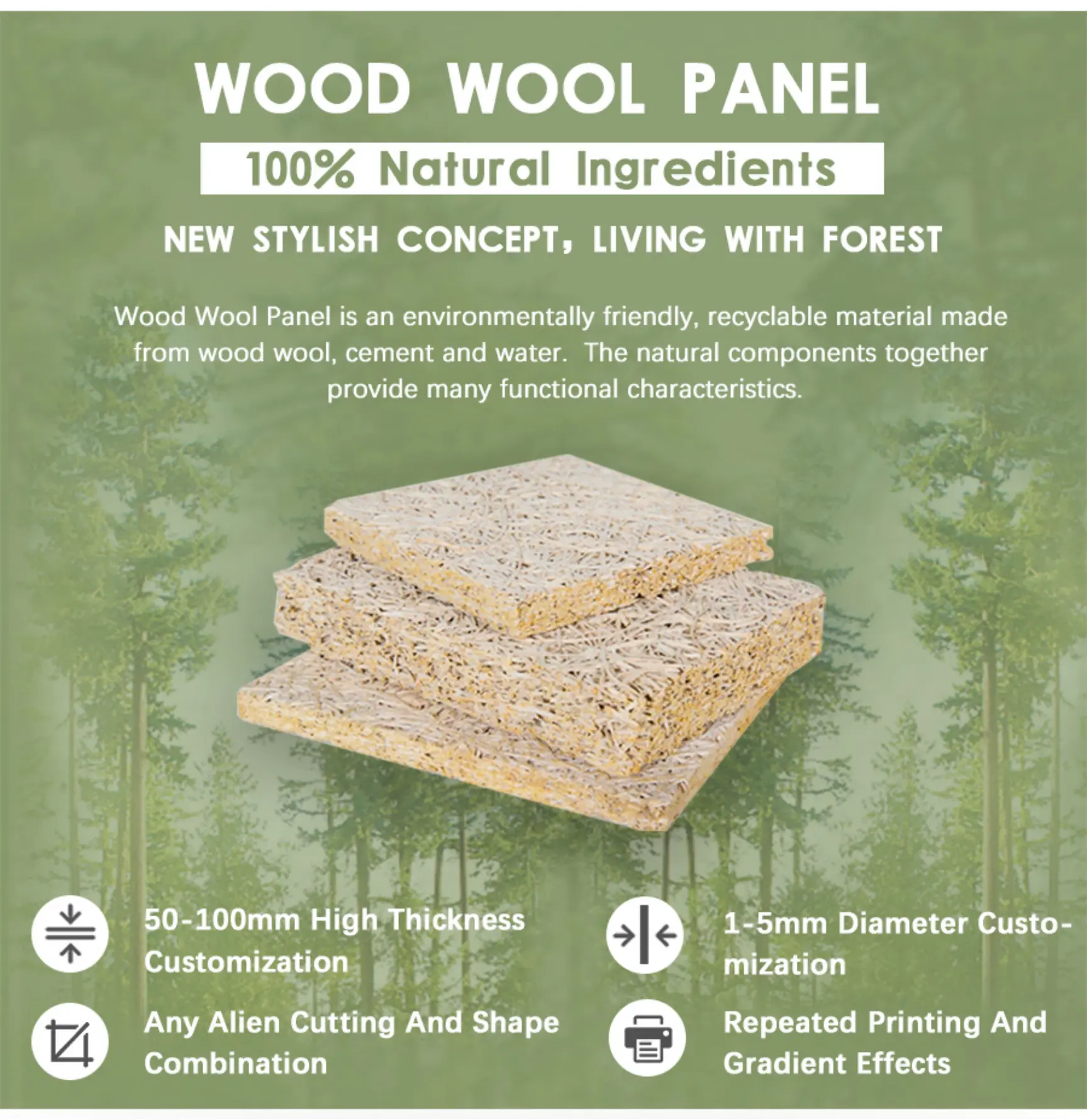 China wood wool