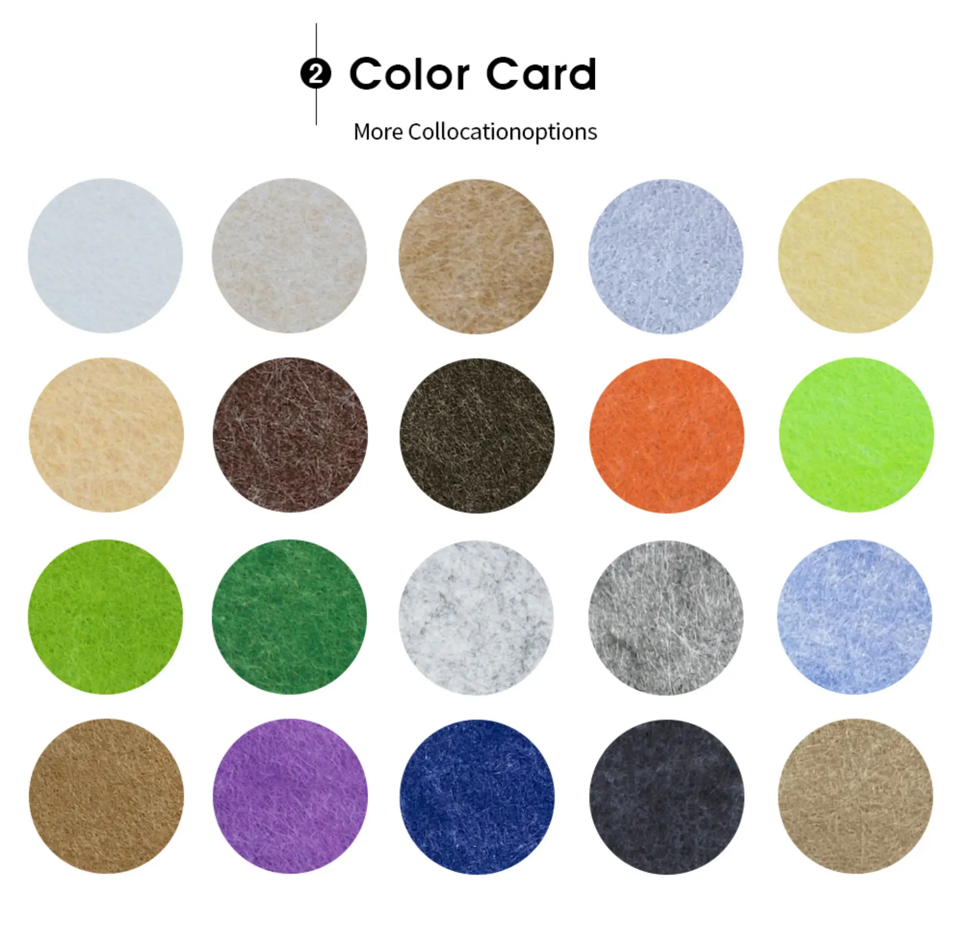 4polyester sound insulation for walls color